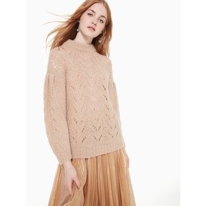 NWOT ✨kate spade✨ pointelle stitch sweater